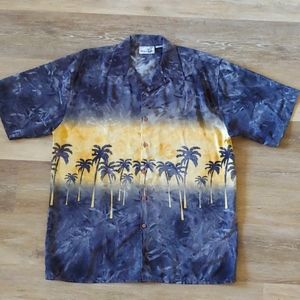 Vintage 90's Hawaiian Monticerutti Original Hawaiian Aloha Shirt Size L